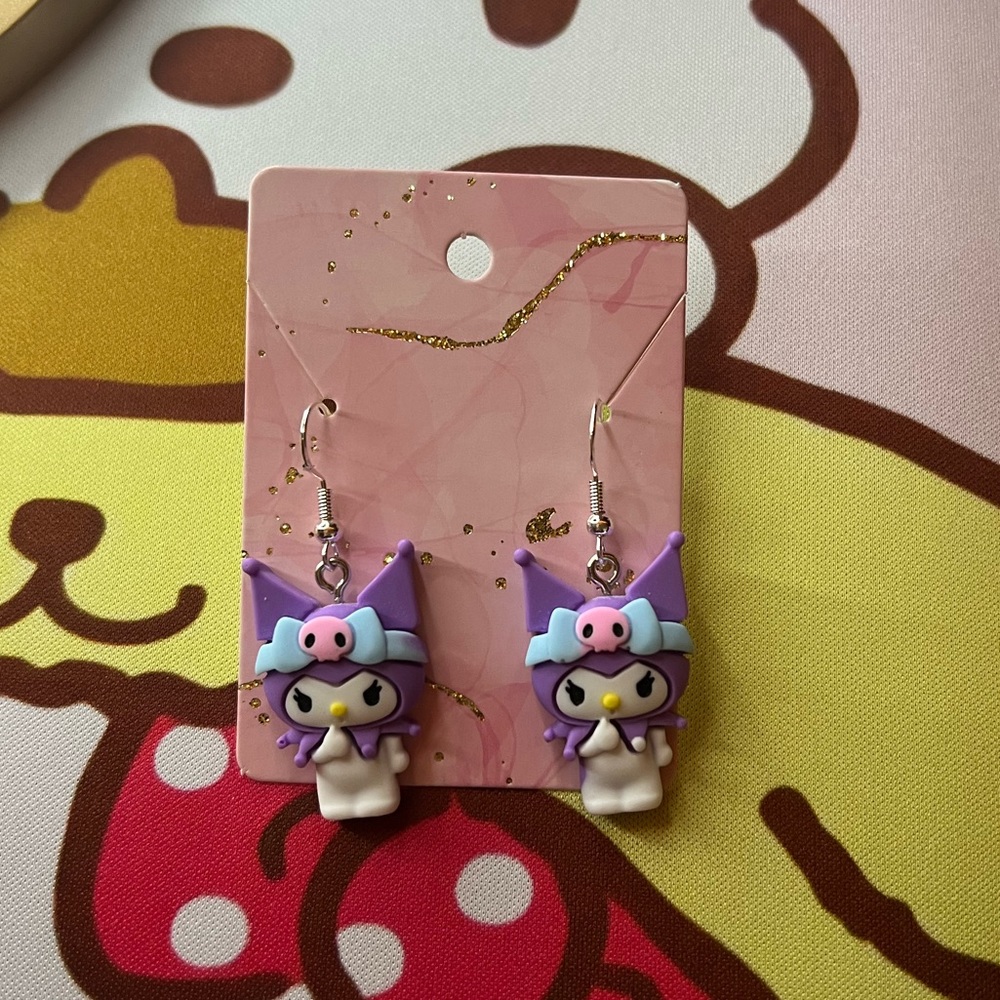 Kuromi earrings